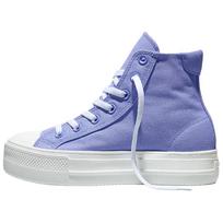 Converse Day One Platform Comfortable Versatile High-Top Canvas Shoes Women sneakers Blue A19323C 36