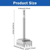 1/2pcs Square Hole Cutter Manganese Steel Rectangle Slot Cutter Fast Wall Square Hole Puncher for Installing Switch Box Socket