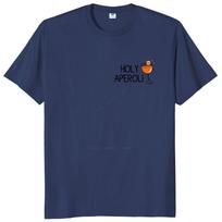 Summer Tshirts Holy Aperoli T Shirt German Aperollin Summer Drink Party Gift Tops Cotton Unisex Oneck Tshirts Men tee shirt S