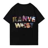 Y2k Hip Hop T Shirt Rap Kanye West Album T Shirt Harajuku Fashion Graphics Clothes Vintage Streetwear Short Sleeve Tees S