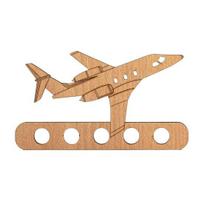 Wooden Aircraft Ornament Money Holder Holes Handcraft Fine Workmanship Airplane Birthday Money Gift Aircraft