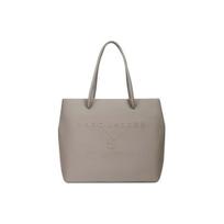 Marc Jacobs Logo Shopper Letter Pressed Leather Tote Bag Women Handbags Lime M0011046-027 Basic Set (Bag+Dust Bag)