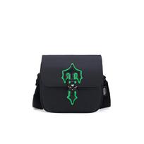 (Žalias) Paštininkas Unisex Trapstar Krepšys Madingas Messenger Oxfordo Audinys Hip Hop Juodas Kvadratas black