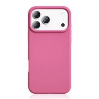 Originalus skysto silikono telefono dėklas, skirtas iPhone 17 16 Pro Max 17Pro 16Pro, minkšti Air dėklai, skirti iPhone17 Pro Max 17, matinė galinė plokštelė iPhone Air rožinė raudona spalva