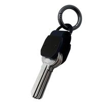 Portable Mini Key Organizer Holds 2-6 Keys Aluminum Alloy Keychain Holder Black Green Keys Case for Universal Size