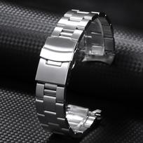 Solid Stainless Steel Watch Bracelet for Seiko 5 SKX009/007 SKX175/173 Bands Metal Watch Strap 20mm 22mm Watch Belt Accessories 18mm sidabras