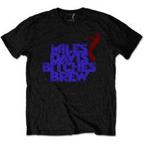 Miles Davis Unisex T-Shirt: Bitches Brew Vintage (X-Large) 2XL