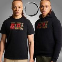 Liverpool F C EPL Champions 24-25 Black Men and Women T-Shirt All Size S-4XL S