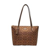 [Pre-Owned] Fiona 24 Gold Logo Tote Bag Shopping Bag Shoulder Bag - Excellent #1RG9AF ONE SIZE