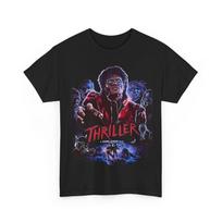 SALE Michael Jackson Thriller MJ T shirt Unisex Heavy Cotton Tee XXL