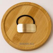 Korėjietiškas minimalistinis metalinis karštos merginos plaukų žiedas ir lankelis - Elegantiškas dizainas visoms šukuosenoms