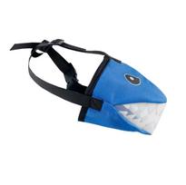 Adjustable Large Dog Muzzle: Anti-Bite, Anti-Ingestion, Drinkable, Bark Stopper Medium mėlyna