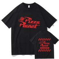 Pixar Toy Story Pizza Planet Rocket Ship Neon T Shirt Men Women Tshirt Vintage Cotton Oversized Hip Hop Short Sleeve Tee Tops S juoda