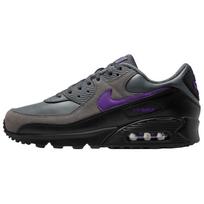 Nike Air Max 90 Racing Pack - Iron Grey Wild Grape Unisex Sneakers Black White IF0670-004 42.5