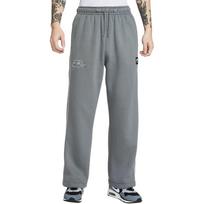 Nike Air FW25 Tiesios Laisvo Kirpimo Šiltos Fleece Pamušalu Laisvalaikio Kelnės Vyriški apatiniai IF1285-084 XL