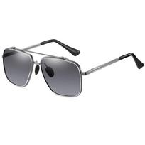 New Fashion Pilot Sunglasses For Men Vintage Gradient Big Frame Sun Glasses Women Luxury Brand Metal Eyewear