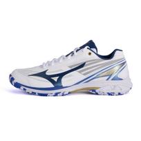 Mizuno Claw Eagle Claw 4 Cushioning, Wear Resistant Badminton Shoes Unisex Luxury Gold Blue 71GA264304 37