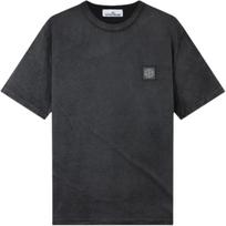 Stone Island Logo Knit Reflective Short Sleeve T-Shirt Men Tops L1S152100013S0305-V0029 S