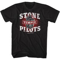 Stone Temple Pilots With Chester Bennington Black Heart Men's T Shirt Rock Merch XL