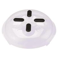 Magnetic Splatter Cover, 12-Inch Clear -Free Food Lid, Vented Plate Guard With Steam Vents, - Microwave Lid, Dishwasher Safe, Space-Saving Magneti One Size