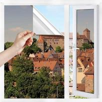 Izoliacija Šilumos reguliavimas Langų tonavimas Apsauginis sprogimui atsparus stiklas Vinilas Namams Saulės blokavimas Atspindinti langų plėvelė Juoda 40x100 cm