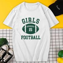Rachel Green Girls T-shirt Women's Men Friends TV Show Large Tshirt Retro Beautiful Short Sleeved Tshirt 4XL