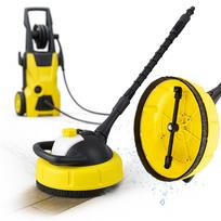 Rosfix PowerBrush Turbo 28cm – T-Racer šepetys plovimo įrenginiui | Su talpykla plovikliui | Suderinamas su Karcher K1–K7, Lavor, Parkside