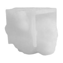 Highland Cow Ice Cube Tray Silicone Ice Cube Mold Flexible Animal Shaped Creative Ice Cube Maker for Whiskey Cocktails 1pc