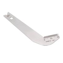 Drill Bit Sharpening Gauge Stainless Steel 0.5mm Accurate 118 degrees  Angle Drill Sharping Tool