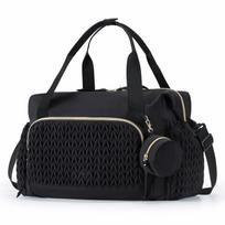 Large Capacity Diaper Tote Bag with Pacifier Case - Ideal for Travel, Hospital, and Everyday Use 44.98 x 22.99 x 30 cm juoda