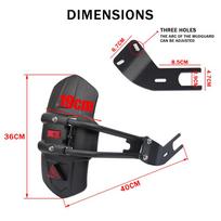 For CFMOTO CF 800MT MT800 MT 800 MT Motorcycle Accessories Rear Fender Mudguard Rear Wheel Splash Guard Cover Mudflap Protector