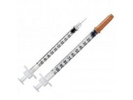 B.Braun Omnican švirkštas insulino, insulininis 1 ml sterilus U-100 su integruota 30G x 12 mm adata, po 0,40 EUR už 1 vnt užsakant 100 vnt