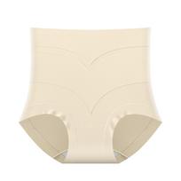 Mid-Waist Shaping Panties: Seamless, Hip-Lifting, Tummy-Control Safety Underwear for Women XL (60-70 kg)
