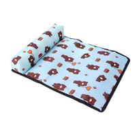 Pet Pillow Cooling Mat Pad Summer Dogs Cats Ice Silk Cooling Blanket Cushion Pet Sofa Kitten Puppy S