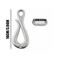 Bolt Pelicans Hook Clips Stainless Steel Hook Eye With Quick Release Link Crane Hooks For Sailing Boat Yacht Accessories