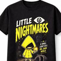 Little Nightmares Six Siaubo Nuotykių Žaidimų Unisex Marškinėliai S yellow