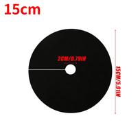 1-10PCS Non-Woven Tree Mulch Ring Anti Grass Plant Covers Weeding Barrier Protector Mat Gardening Fabric Weed Control Supplies 1PC black