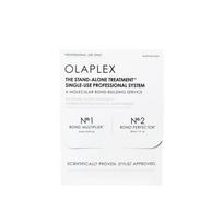 Atskira rinkinys Olaplex: Nr. 1 Cheminės jungties stiprintojas, Plaukų losjonas, Cheminės jungties taisymas, 15 ml + Nr. 2 Cheminės jungties fiksatorius, Plaukų kremas, 30 ml
