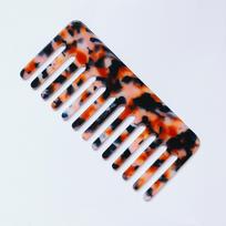Acetatinės plaukų šukos Plaukų šukos su kišenėmis plačiomis didelėmis dantimis Plaukų šukos leopardo raštu celiuliozės šukos Antistatinės plaukų šukos Patogūs kirpimo įrankiai
