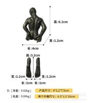 3D Dekoracija Per Sieną Alpinistas Sienos Menas Statula Skulptūra D