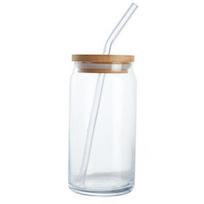 Keičiančios spalvą stiklinės taurės su dangteliais ir šiaudeliais 16/20oz Animacinis vasaros šaltas 500ML white