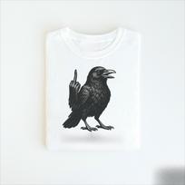 Juokingas Varnos marškinėlis T-shirt, Juodas Varnos džemperis, Varnos mylėtojo dovana, Juokingas Varnos megztinis, Gotikinis Varnos T-shirt, Comfort Colors T-shirt 4XL white