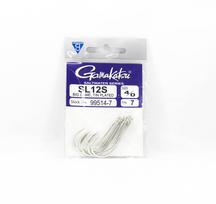 Gamakatsu SL12S Big Game Tin Plated Hook Size 4/0 , 7 Per pack (1359)