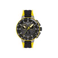 Tissot Race Collection Kvarcinis Mechanizmas Laikrodis Vyriški Laikrodžiai Laikrodis 43mm Juodas Ciferblatas Nerūdijančio Plieno Korpusas T111.417.37.057.00 Black Dial