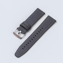 Originalus odinis dirželis Huawei Watch GT5/GT6/Watch5/Pro - Unisex For Other Watches 20mm [No Connector] tamsiai ruda spalva