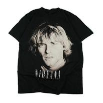 Vintage early 2000s Nirvana Kurt Cobain T-Shirt S gray