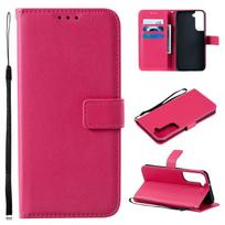 PU Leather Case For Samsung Galaxy S23 S21 S20 FE Ultra S10 Lite S10e S9 S8 Plus Note 20 10 9 8 Card Slot Funda Flip Wallet Case For Galaxy S10e&Case & Strap