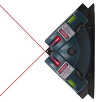 Construction Grade 90° Angles Lasers Line Projectors For Flooring And Cabinetry Projects In Bright Working Conditions mėlyna