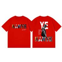Rapper Kanye West Tour 2026 Tshirts Unisex Women Fashion Trend Hip Hop T Shirts Summer Casual Loose Cotton Short Sleeve Tshirt 4XL