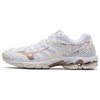 Mizuno Wave Voltage Womens Low Top Training Shoes White Pink V1GC216036 41
